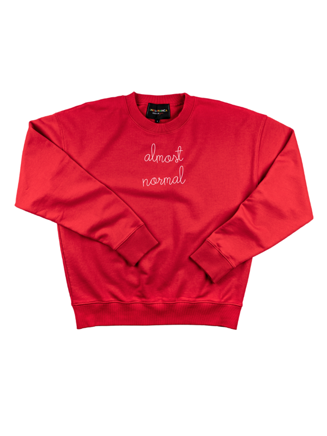 "almost normal" Women's Sweatshirt