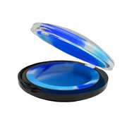 Flat Dab Container with Wax Dabber