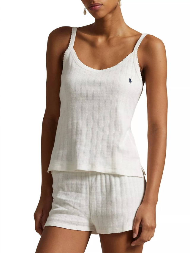 Polo Ralph Lauren - Pointelle Tank Boxer Pajamas