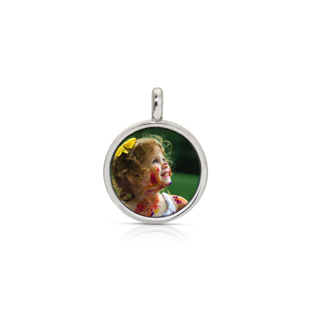 Circle Photo Charm