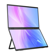 UStation Δ / Delta Max - Stacked Monitor Laptop Dual Screen Folding 18 Inch