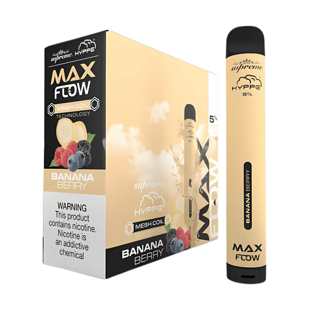 Hyppe Max Flow | 2000 Puffs | $10.88 | 5% Nicotine