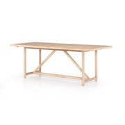 Mika White Washed Oak Dining Table
