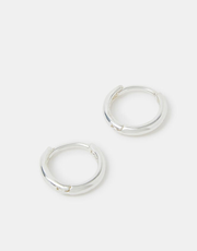 Small Hoop Earrings Silver