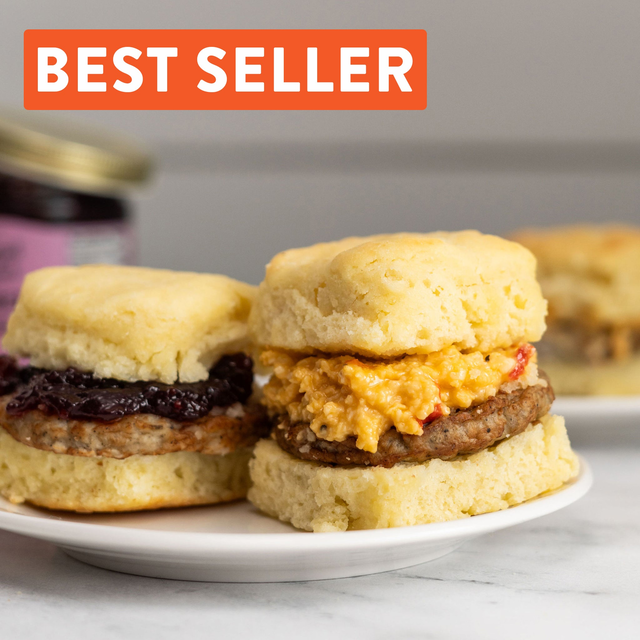 Sausage Biscuits (16 Sandwiches)