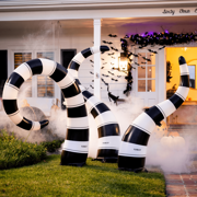 Light Up Halloween Lawn Snake - 3 Pack