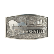 Nocona Acoustic Guitar Nashville Western Belt Buckle 37930