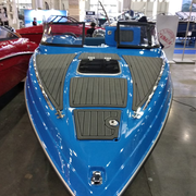 Customizable EVA Foam Boat Decking Sheet Mat, Anti-Skid Faux Teak Yacht Marine Flooring Pad, Self-Adhesive Accessories