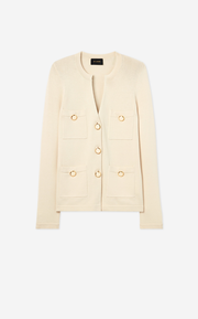 Santiago Knit Button Jacket