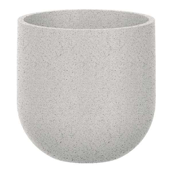 Japi Rustic Granite Cask Outdoor Planter