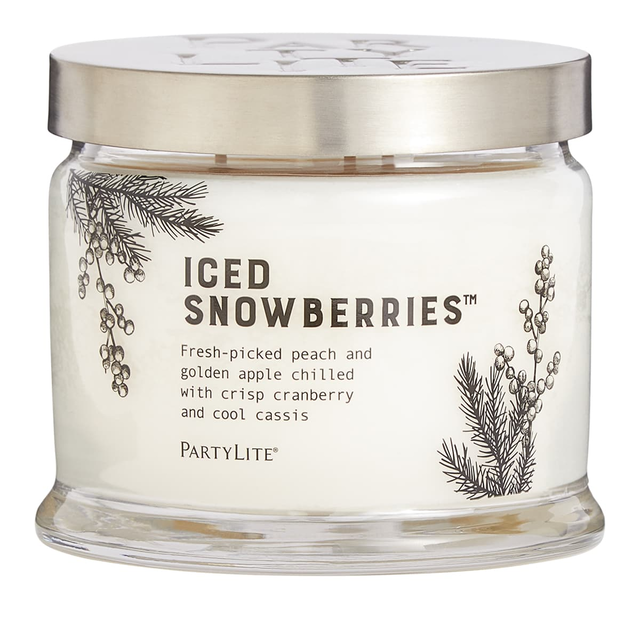 Iced Snowberries™ 3-Wick Jar Candle
