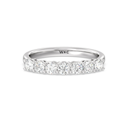 Seven Stone Round Brilliant Cut Diamond Ring (F/G SI+)