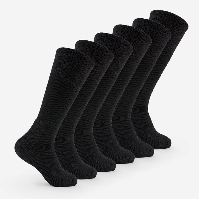Maximum Cushion Over-Calf Military Socks (6 Pairs) | MCB | Pay for 5, get 1 FREE!
