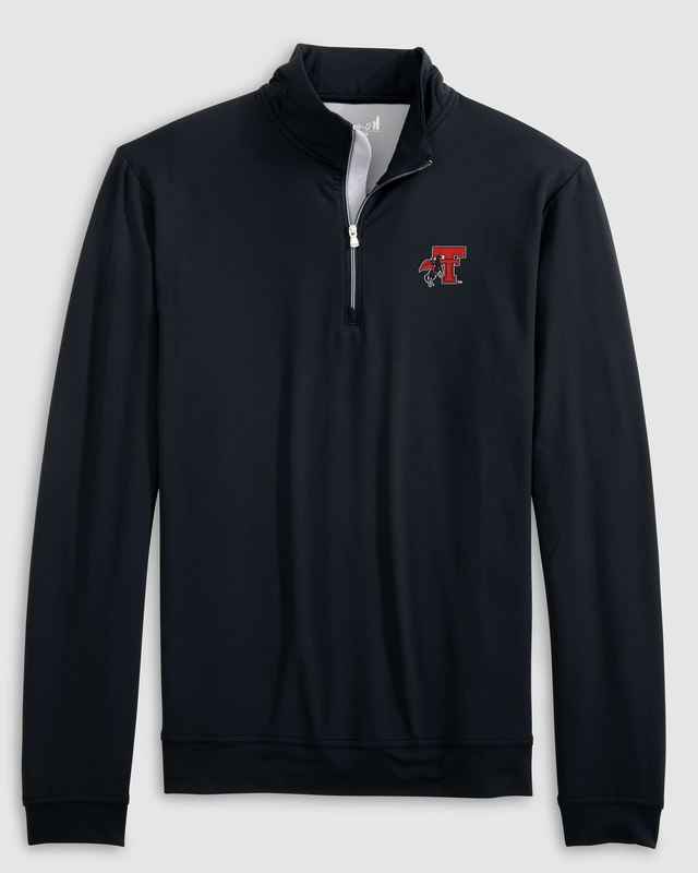 Texas Tech Motion Performance 1/4 Zip - Vault Logo