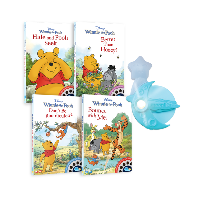 Disney Winnie the Pooh 4-Story Starter Pack with Projector