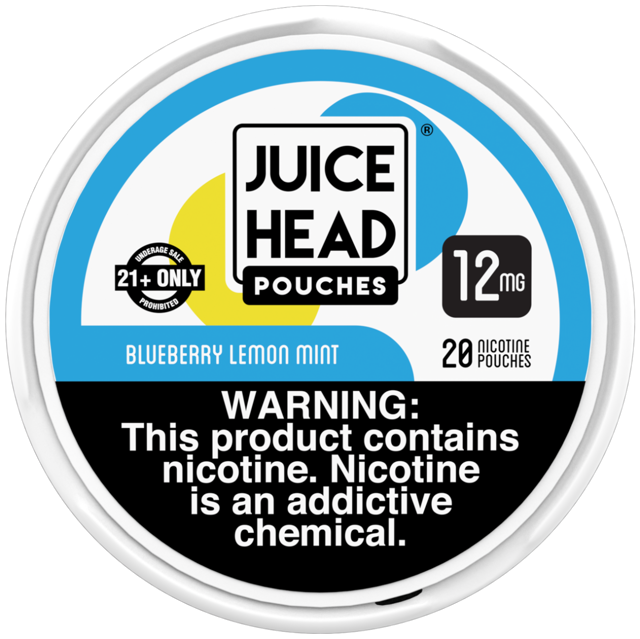 Juice Head Pouches Blueberry Lemon Mint 12MG