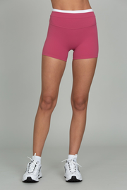 Raspberry Double Waist StrydeForm Short