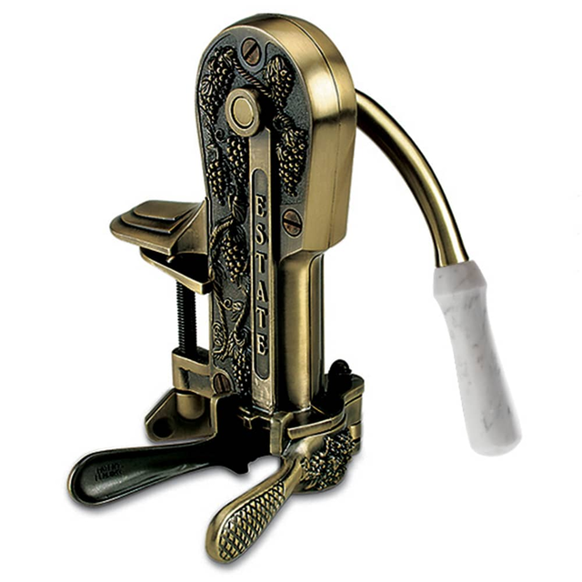 Rogar Estate Bronze + White Marble Handle #36478