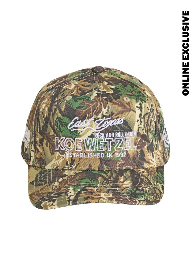 Koe Wetzel East Texas Cap - Camo