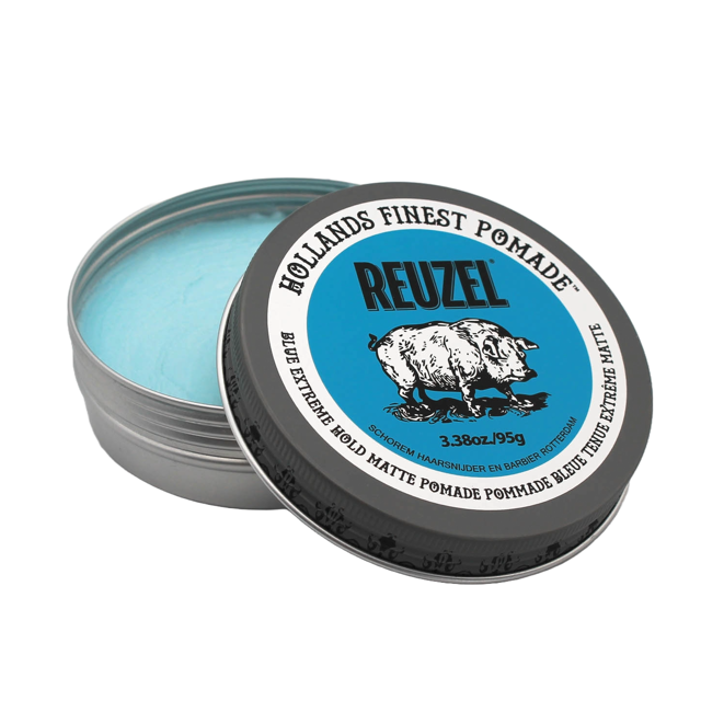 Blue Extreme Hold Matte POM/AID