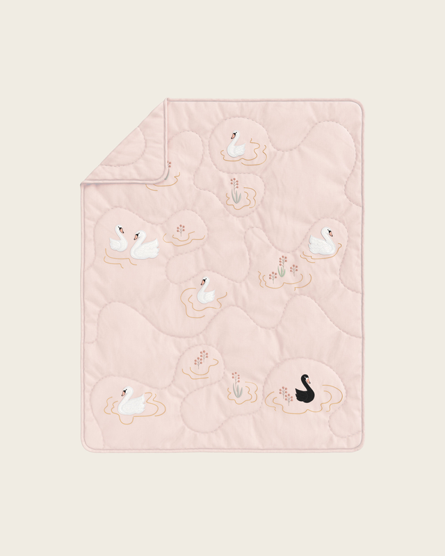 Swan Lake Baby Quilt