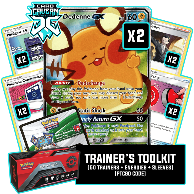 Trainer's Toolkit 2020 - Dedenne GX, Boss's Orders, & More - PTCGL Code