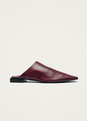 Noe Rift Burgundy Leather Mules