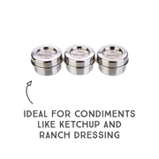 1.5 oz dips – all stainless