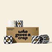 Premium 100% Bamboo Toilet Paper - Double Length Rolls