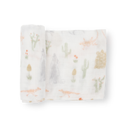 Cotton Muslin Swaddle Blanket - Desert Night