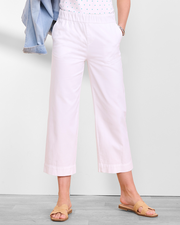 Dennisport Relaxed Pull-On Cropped Chinos