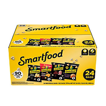 Smartfood Popcorn Snacks Variety Pack, 24 ct./1 oz.