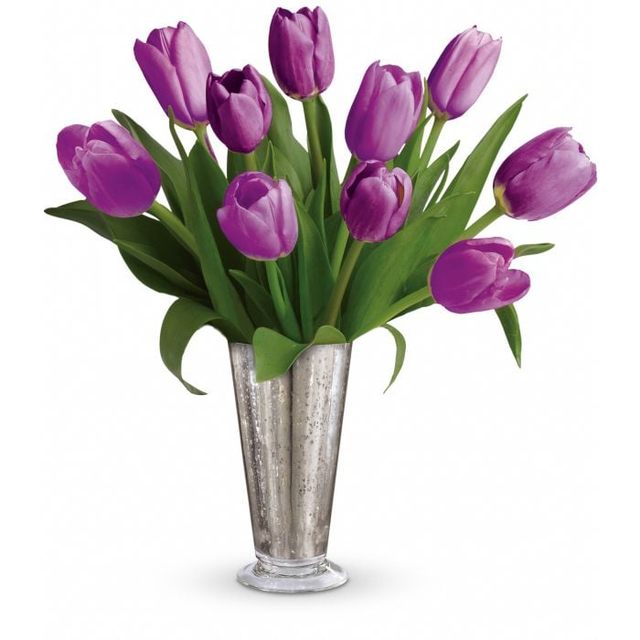 Tantalizing Tulips Bouquet by Teleflora - Deluxe