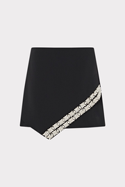Ramona Crystal Trim Mini Skirt
