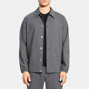 Stretch Wool Coach Jacket | Theory Outlet