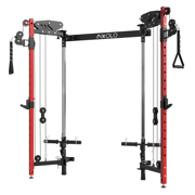 MIKOLO CHEETAH ALL-IN-ONE FUNCTIONAL TRAINER FOLDING SQUAT RACK