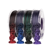 PLA Silk Shiny Gradient- VARIETY PACK, 1.75mm, 200g*4