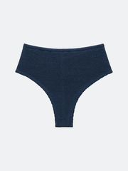 BALBOA HIGH WAISTED BIKINI BOTTOM - NAVY