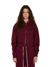 Zendaya Crop Zip Hoodie