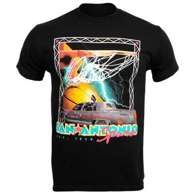 San Antonio Spurs Men's Mitchell and Ness NBA 1996 All-Star Weekend Black T-Shirt