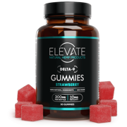 Delta 9 THC Gummies - Strawberry