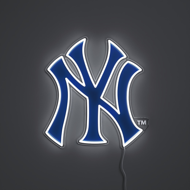 NY Yankees Logo, LED neon sign