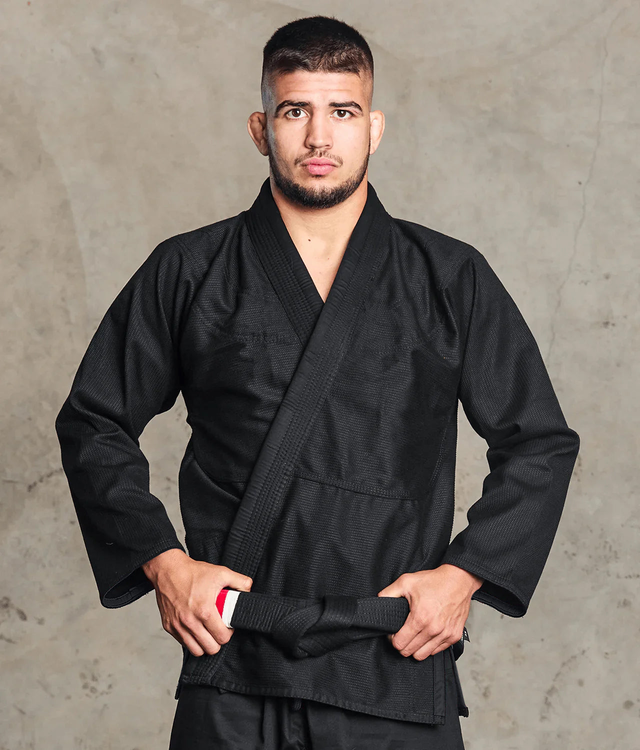 Men's Essential Black Brazilian Jiu Jitsu BJJ Gi