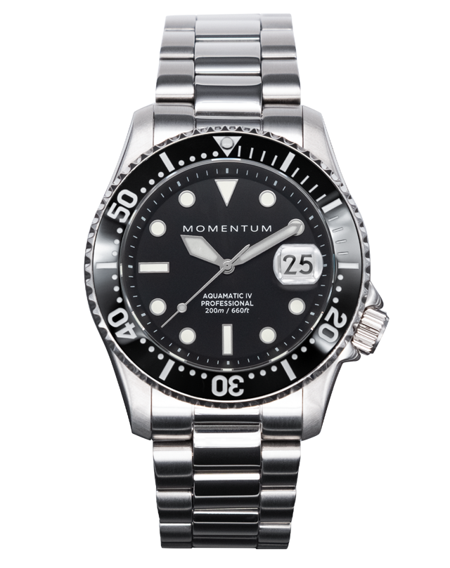 Aquamatic IV [42mm] - Black