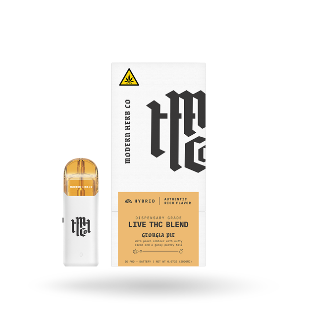 Live THC Pod Starter Kit: Georgia Pie (Hybrid) 2g