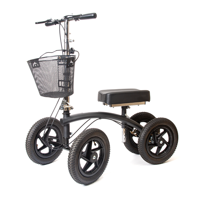 Bodymed All Terrain Knee Walker, With Four 12" Air Filled Tires, And Dual Brake, Each
