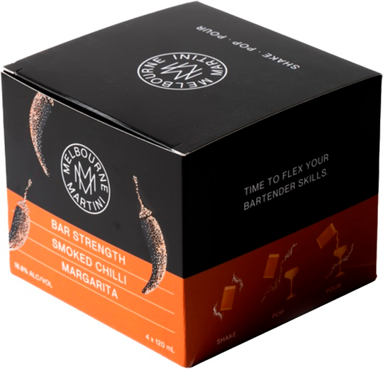 Melbourne Martini Bar Strength Chilli Margarita Can 120mL