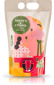 Three's A Crowd Pinot Grigio 1.5L