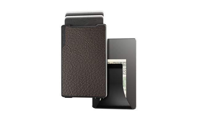 Groove Wallet® Leather - Brown