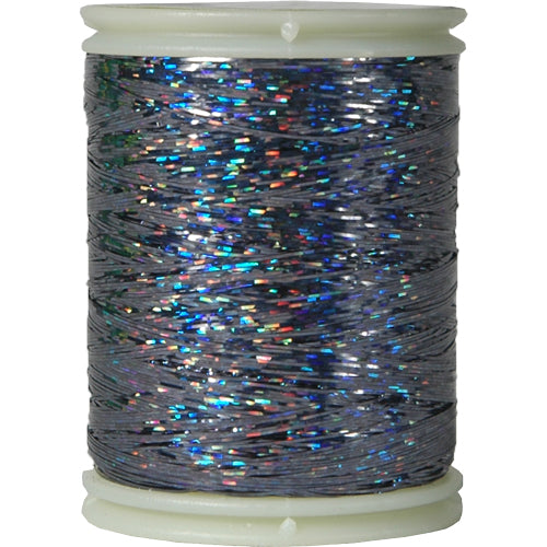 Sparkle Holographic Thread - 300 Meters - Black